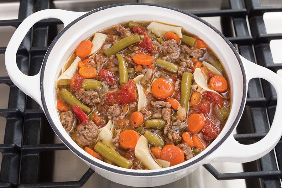 beef and vegetable soup