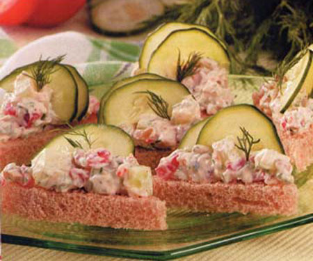 Classic Cucumber Tea Sandwiches Classic Cucumber Tea Sandwiches