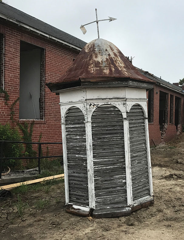 Cupola removed