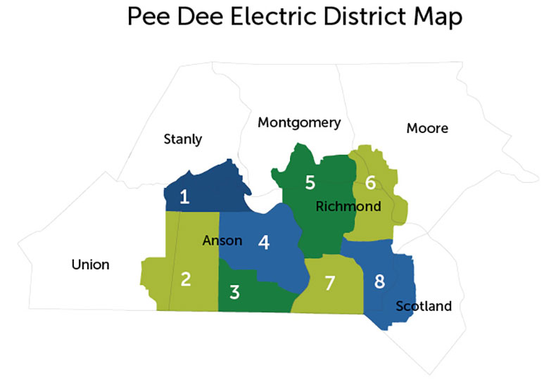 PDEMC district map