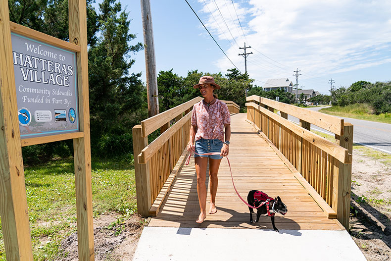 Hatteras Village pathway