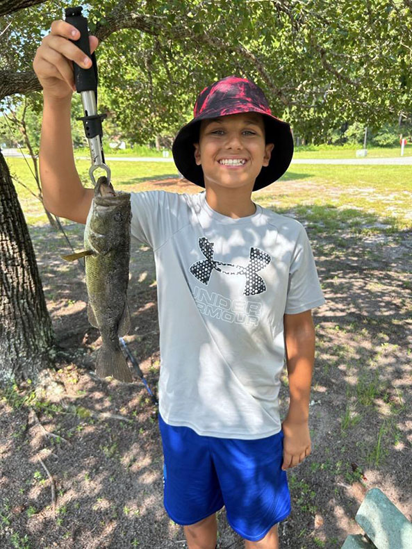 caught fish