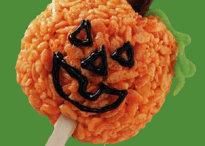 Jack-O'-Lantern Pops 