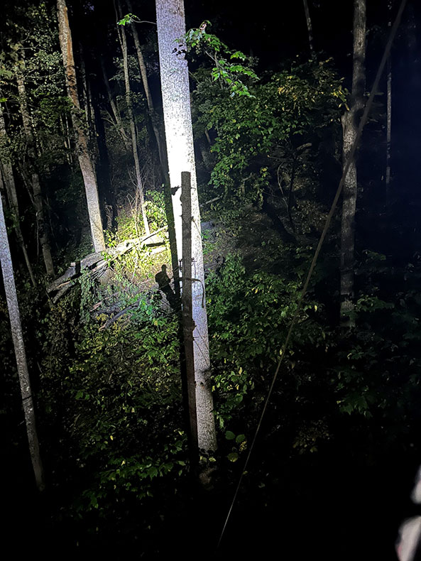 Shadow pole