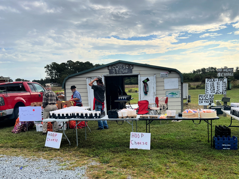 Brunswick Stew market stand