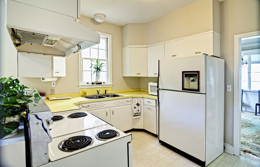 old dated kitchen