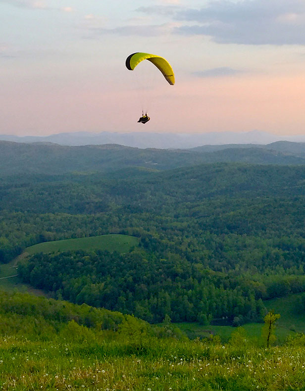 Paragliding