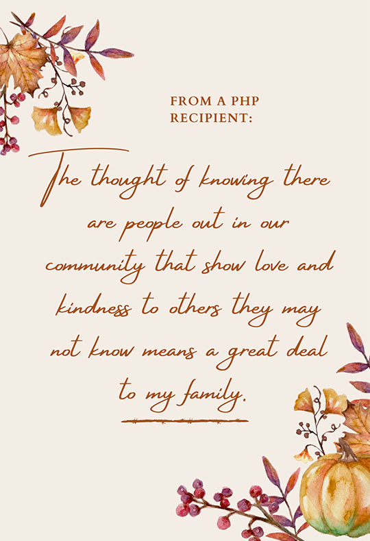 PHP letter