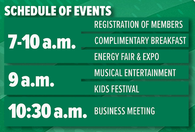 Schedule of Events