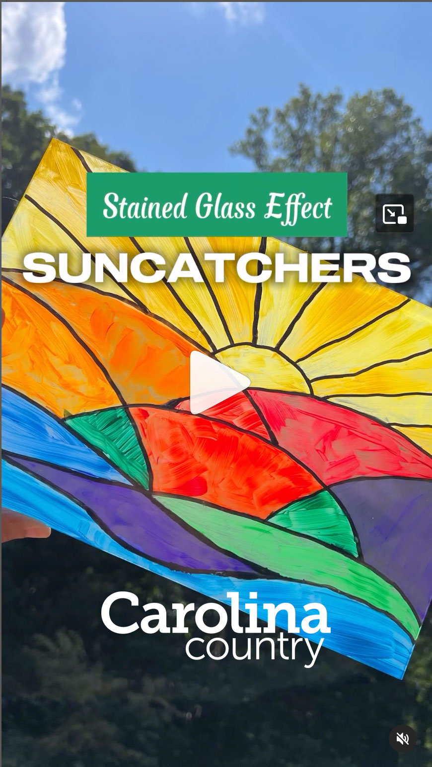 stained glass suncatcher