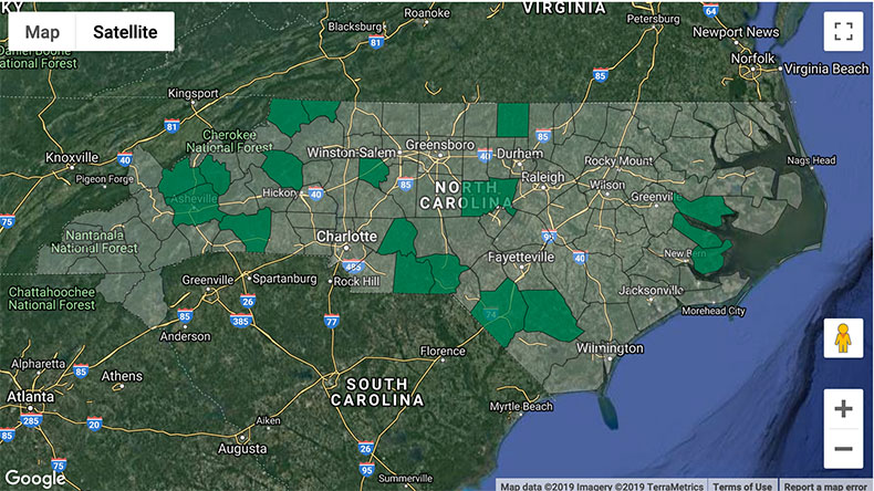 statewide outage map