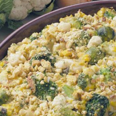 Vegetable Stuffing Bake