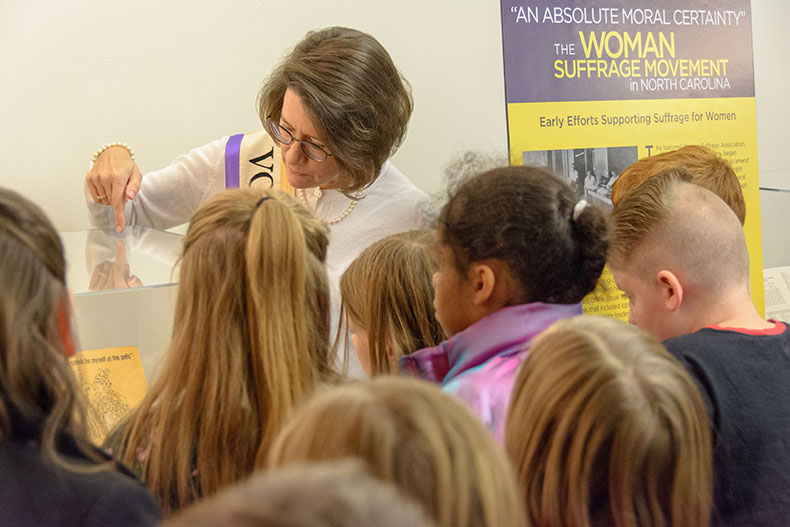 suffrage exhibit