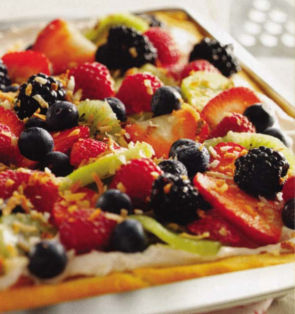 Summer Dessert Pizza 