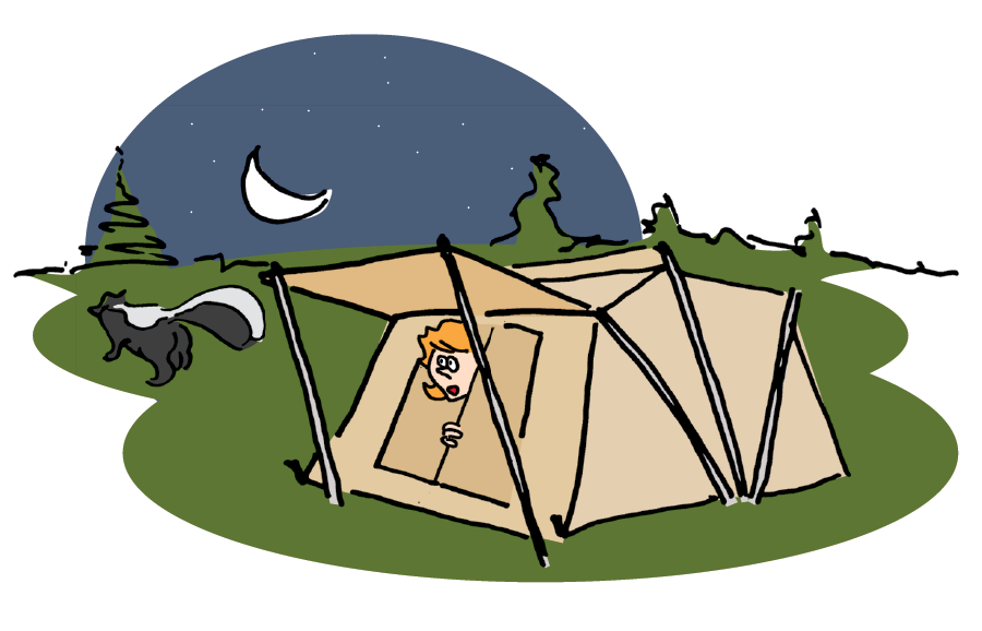 unwelcome tentmate